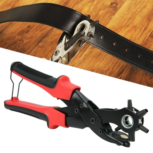 Pince de poinçonnage de ceinture multifonction en cuir Fosa pour étiquette  de chaussures en cuir, pince de perforation de ceinture, perforatrice de  trou en cuir 