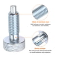 thumbnail image 4 of Uxcell 2 Pcs Ressort Plongeur M10x1.5 Filetage Dia.3mm Poignée Moletée Verrouillage, 4 of 7