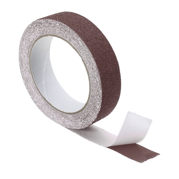 Uxcell 1 Inch x 16 Ft Anti Slip Traction Tape, Non-Slip Grip Tape for Stairs Steps Scooter Deck, Brown