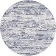 thumbnail image 4 of Unique Loom Caspian Collection Area Rug - Atyrau (4' 1" Round Gray/Ivory), 4 of 12