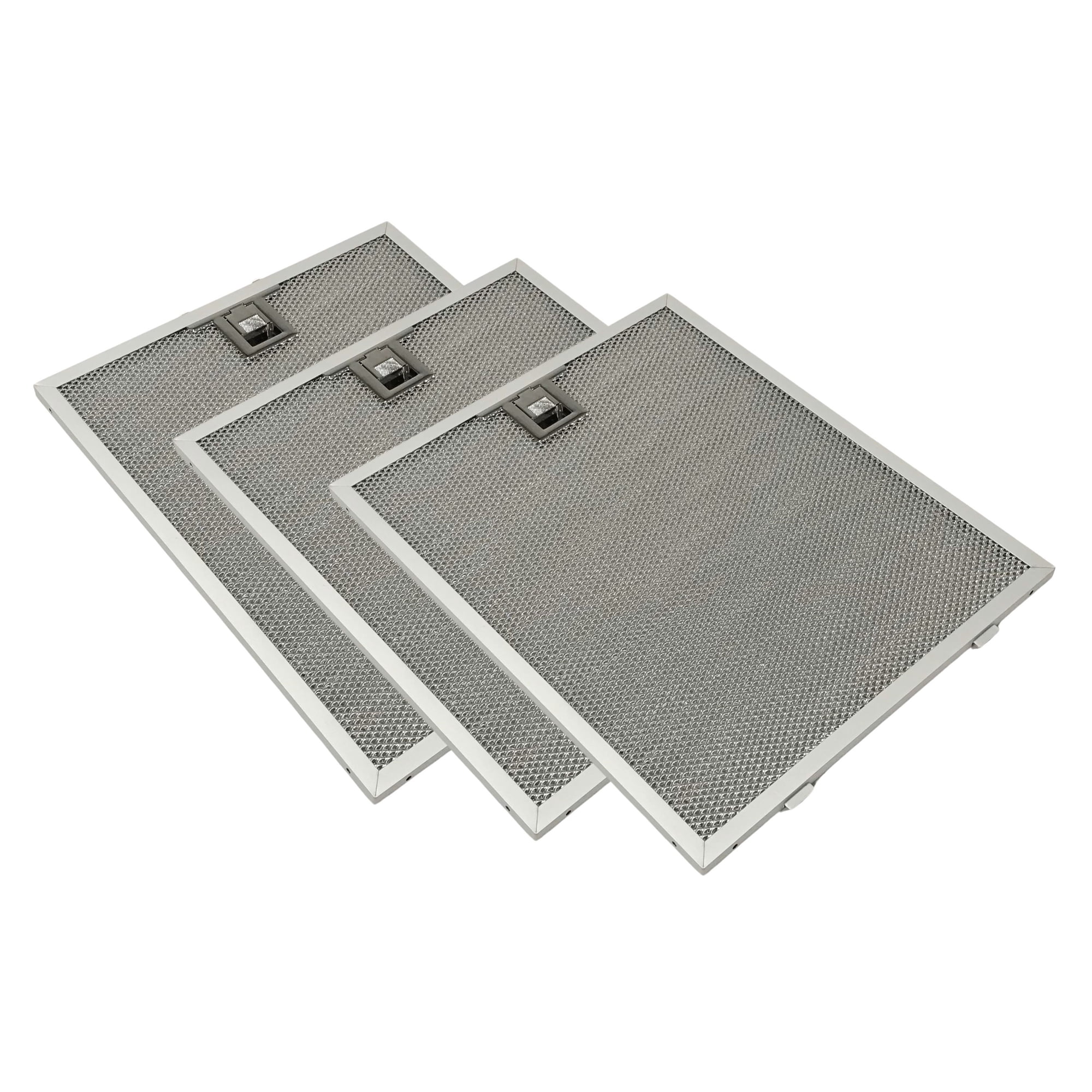 Range Hood Grease Filter - Three Pack Compatible With Electrolux Part Number 5304482252 - 10-1/4 X 12-9/16 Inches