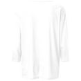 thumbnail image 5 of T-shirt Décontracté Ample à Imprimé Tauxra pour Femmes, Blouse à Manches 3/4 et Col Rond, Haut Mode Confortable en Polyester et Spandex pour Usage Quotidien, 5 of 5