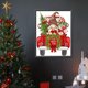 thumbnail image 3 of 5D DIY taladro redondo completo pintura de diamante Navidad Gnomo Kit decoración 30x40cm, 3 of 9