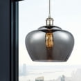 thumbnail image 2 of 516-1P-PN-G93-L Innovations Lighting Fenton - 1 Light Cord Hung Mini Pendant In Industrial Style-11 Inches Tall and 11 Inches Wide-Polished Nickel, 2 of 2