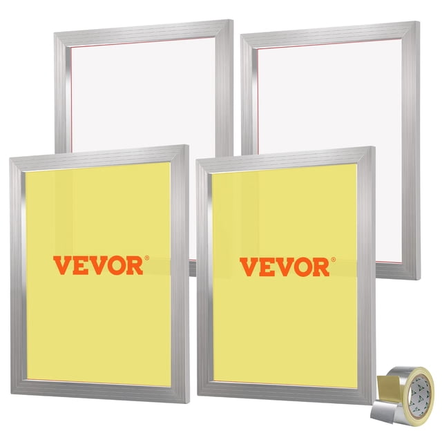 Kit de serigrafía VEVOR, marco de seda de aluminio de 20x24 pulgadas