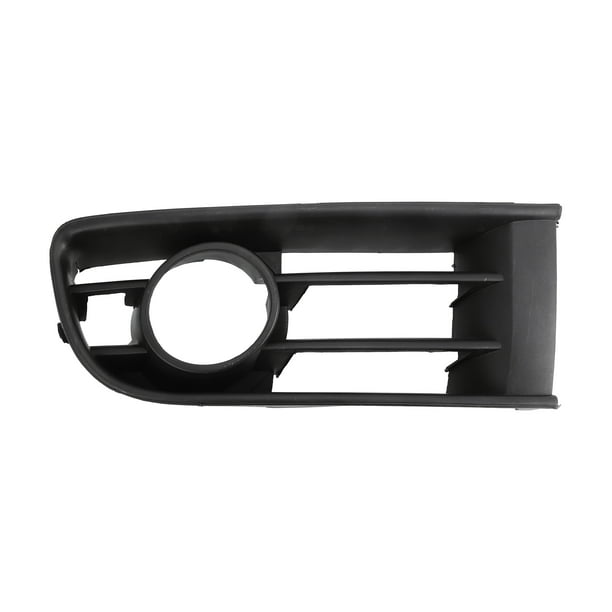Cubierta de Rejilla de Luz Antiniebla Frontal Inferior para VW Polo 2001-2005 Negro ABS 1 Pc Frontal Derecho