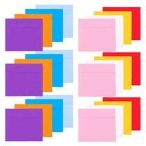 Minkissy Packing Envelopes Assorted Color 100Pcs 3.7X3.3X0.02In