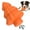 Orange, variant on MASBRILL Christmas Tree Dog Chew Toy for Aggressive Chewers, Durable Dog Chew Toys Best Gift for Small to Large Dogs, Tough Holiday Dog Toys