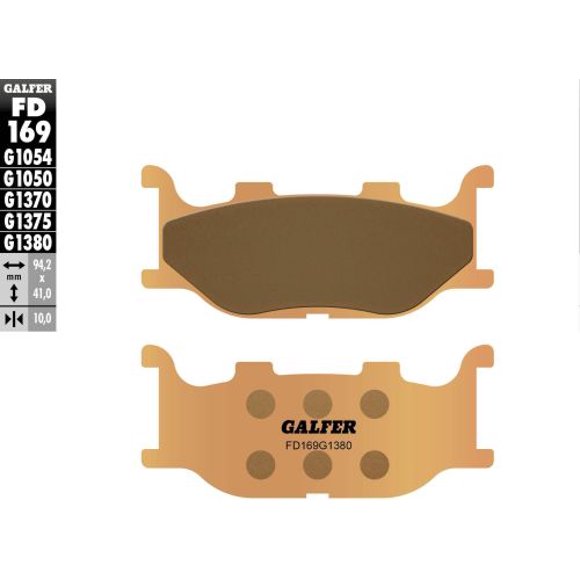 Galfer Brakes 1380 HH Sintered Brake Pads