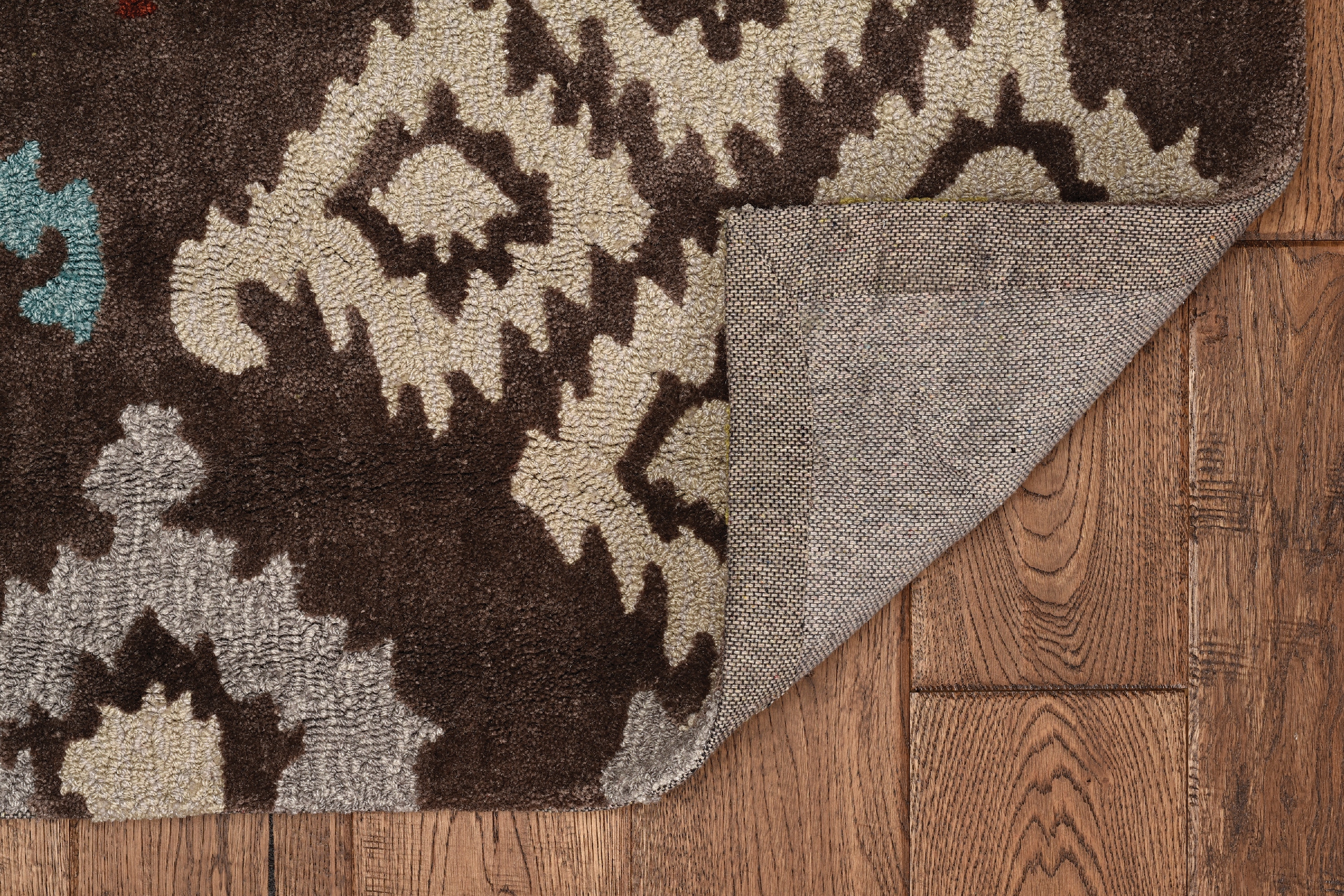 Trio Hialeea Grey Rug 5x7 Soft Contemporary Transitional Design
