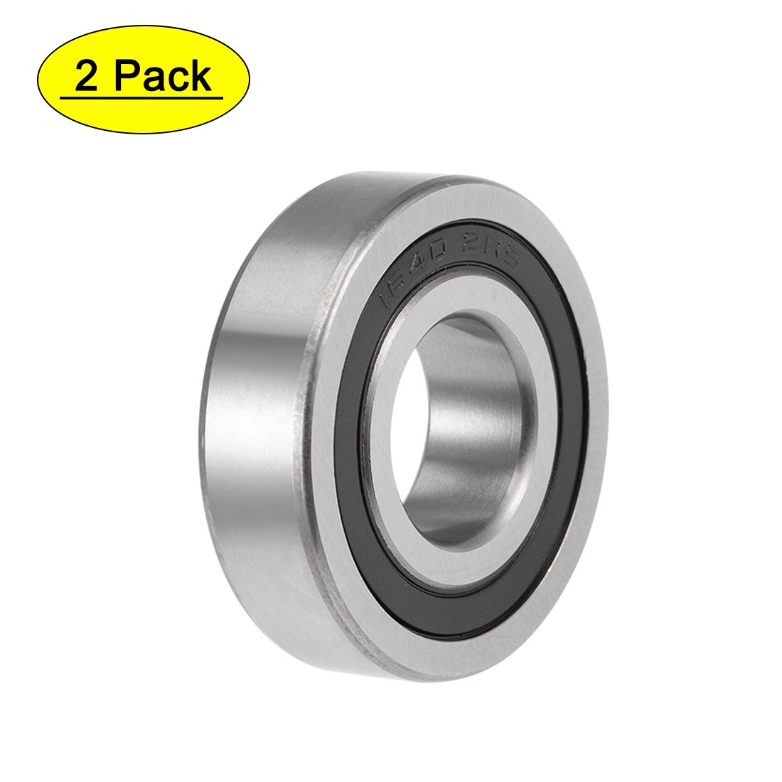 Unique Bargains 1640-2RS Deep Groove Ball Bearings Z2 7/8 x 2 x 9/16 inch  Double Sealed Chrome Steel 2 Pcs - Walmart.ca