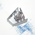 thumbnail image 1 of OULII Rear Brake Lever Foot Pedal Motorcycle Footrest Foot Step Pegs Silver 1 Set, 1 of 8