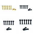 thumbnail image 3 of Langgg Skate Board Bridge Nail Nut Set Replacement Parts Longboard Rust-proof Hardware Professional Outdoor Screws Accessories Black 25mm 1Set, 3 of 6