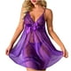 thumbnail image 1 of Ropa interior sexy para mujer Pijama sexy fino de encaje Camisón de dos piezas Fridja nalpqowj38857, 1 of 4