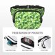 thumbnail image 5 of Fotbe Happy St. Patrick's Day Cangurera Cuadrada con Estampado de Doble Capa, Bolsa de Cintura Ajustable Mini para Hombres y Mujeres, 5 of 9