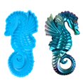 thumbnail image 2 of OUSITAID 3D Seahorse Silicone Mold - DIY Handmade Home Wall Display Pendant Crafts Supply, 2 of 7