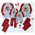 thumbnail image 4 of Family Christmas Pjs Matching Sets, Pijama A Juego, Holiday Family Matching Pajamas, Matching Family Pajamas, Marry Christmas Hat Pjs, 4 of 5