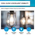 thumbnail image 2 of Bombilla LED Hizashi Vintage Edison de 6 W, 4000 K, 700 lm, E26, paquete de 12, 2 of 6