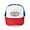Red/Blue/White, variant on - Southampton NY - Adjustable Unisex Printed Trucker Hat with Mesh Back