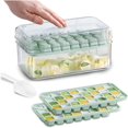 thumbnail image 1 of Primaoace Ice Cube Trays, Ice Cube Tray with Lid and Waste Bin, 1 of 4