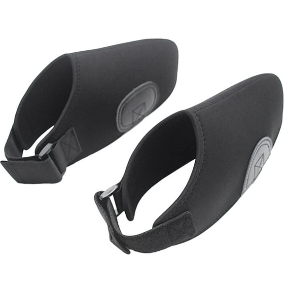 Yardwe Anti-Freeze Overshoes Neoprene Black Ski Shoes Portable 1 Pair