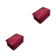 thumbnail image 3 of Matsuzay Nylon Shoe Storage Bag Sneakers Underwear Office Organizer Carrier Household Travel Handle with Bedroom Pouch Pocket Vino rojo 2piezas, 3 of 6
