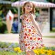 thumbnail image 5 of Balery Hello Autumn Maple Leaf Camisón de princesa para niñas, pijama de algodón con mangas abullonadas, suave y bonito.-XX-Large, 5 of 6