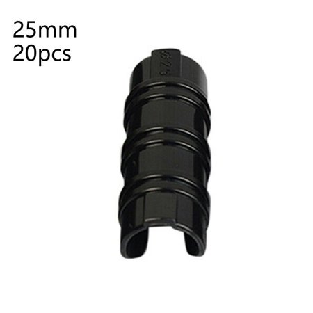 20x Pipe Clamp Plant Stakes Greenhouse-Film Row Cover Netting Tunnel Hoop Clip