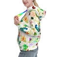 thumbnail image 2 of Xecao Floral Vintage Pattern Hoodies for Women Sweatshirts Long Sleeve Sweatshirts Pullover Outfits with Pocket-Small, 2 of 7