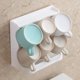 thumbnail image 5 of Estante de cocina Portavasos Caja de almacenamiento Portavasos montado en la pared Portavasos para taza de café Rejilla de secado Seis P, 5 of 5