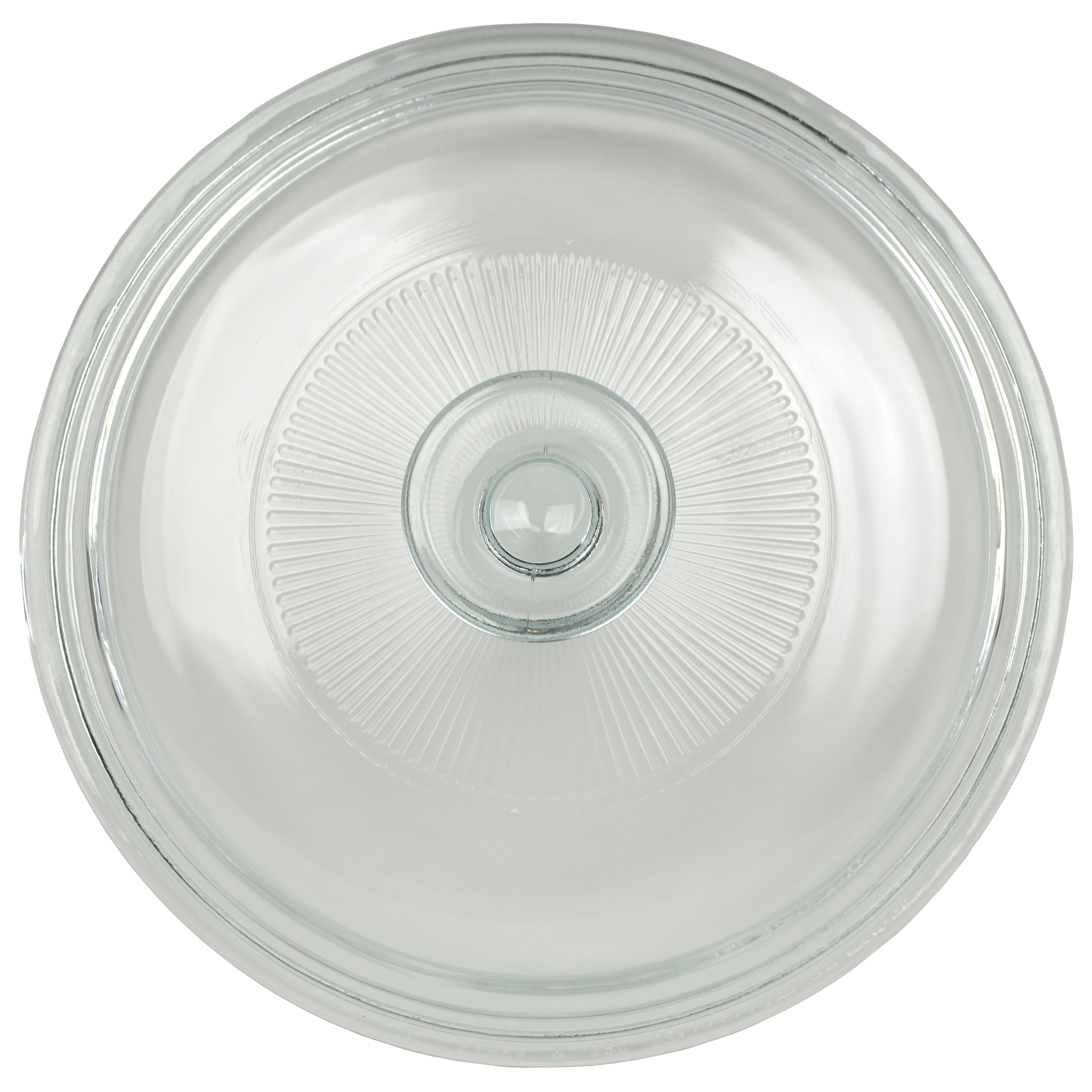 Corningware G5C Round Fluted Glass Replacement Baking Dish Lid Cover