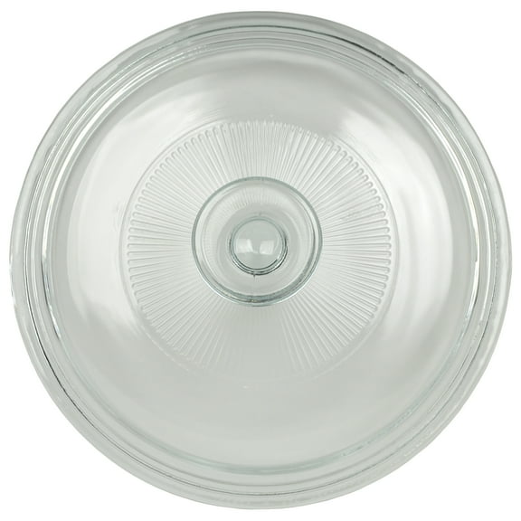 Corningware G-5C Round Fluted Glass Replacement Baking Dish Lid Cover