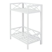 Mainstays Marna Small Space 2-Shelf Potting Bench, Multiple Colors