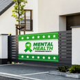 I Wear Green For Mental Health Awareness Month Festival Banner 47x71