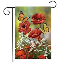 Briarwood Lane Hello Spring Butterflies Garden Flag