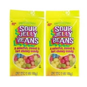 2 Pack | Trader Joe's Gluten Free Sour Jelly Beans, 4 Oz