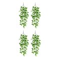 thumbnail image 4 of Kearding 2 plantas artificiales elegantes para interior o exterior, plantas artificiales de aspecto realista que cuelgan manzanas verdes. Manzanas verdes 2Conjunto, 4 of 6