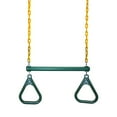 thumbnail image 1 of Eastern Jungle Gym Trapeze Bar and Gym Rings Combo with 43 Inch Chains, 1 of 5