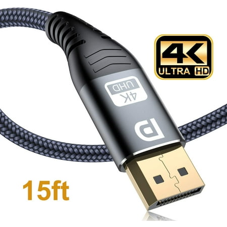 Displayport Cable 15ft Sweguard 4k 60hz 1440p 144hz Displayport To Displayport Cable 2m Dp To Dp Nylon Braided High Walmart Canada Displayport Cable 15ft Sweguard 4k 60hz 1440p 144hz Displayport To Displayport Cable 2m Dp To Dp Nylon Braided High Walmart Canada