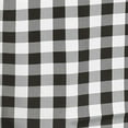 thumbnail image 6 of Efavormart Perfect Picnic Inspired Black/White Checkered 90x132" Polyester Tablecloths For Party Event Decor, 6 of 9