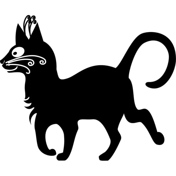 Do It Yourself Wall Decal Sticker Cat Design Kids Boys Bed Room 20x30"