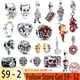 thumbnail image 2 of Disney Marvel 925 Silver Beads Fit Pandora 925 Bracelet Original Women's Avengers Pendant Small Beaded Jewelry Hot Sale NewChina Gao Jinjia LED, 2 of 2