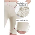 thumbnail image 5 of Made by Olivia Women's 3-Pack Basic Solid Active Yoga Biker Shorts, 5 of 5