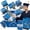 Blue, variant on Graduation Surprise Pop Up Gift Box, Exploding Money Box for Cash with Bouncing Boxes, DIY Creative Gifting for 2026 Grad Party