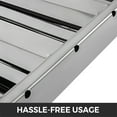 thumbnail image 5 of KFFKFF 6 Pcs Commercial Kitchen Range Hood Filters, 19.5W x 24.5H Inch, 430 Stainless Steel Restaurant Hood Filter, with 4 Grooves, for Grease Rated Commercial Kitchen Range Hoods, 5 of 9