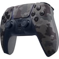 thumbnail image 3 of PlayStation 5, PS5 DualSense Wireless Controller - Gray Camouflage Bundle With 6Ave Microfiber Cleaning Cloth, 3 of 7