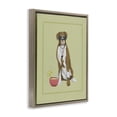 thumbnail image 2 of Stupell Industries Contemporary Boxer Beach Day Brown Floating Frame Canvas Art, 25 x 31, by Sadie Harper, 2 of 8