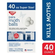 Enoz Para Moth Balls Moth Killer, Super Size Resealable Pack, 40 oz
