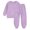 Purple, variant on Xyant Boys Girls Tracksuits 2 Piece Set Kids Crewneck Long Sleeve Sweatshirts and Jogger Sweatpants with Pockets,Size 10-11 Years
