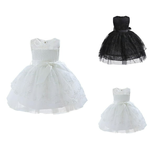 Girls Dresses Girls Princess Dress Girls' Dress For Children Off The Shoulder Party Gown Dress With Rose Embroidery Skirt For Ages 3 10